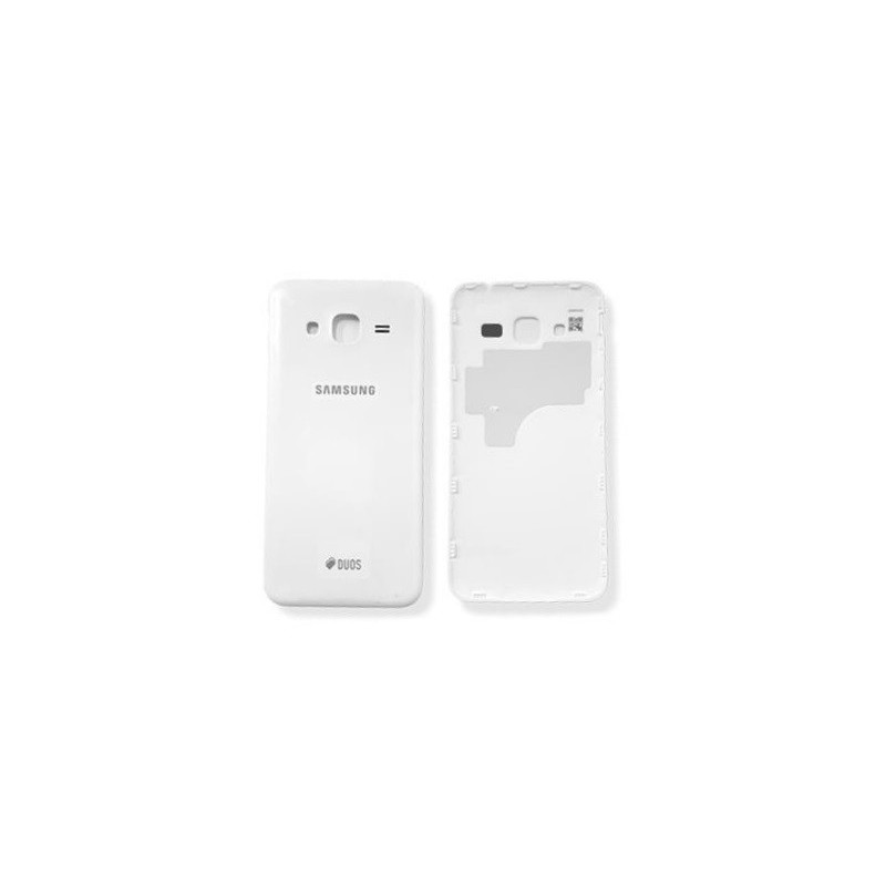 COVER BATTERIA SAMSUNG GALAXY J3 2016 DUOS SM-J320 BIANCO