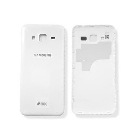 COVER BATTERIA SAMSUNG GALAXY J3 2016 DUOS SM-J320 BIANCO