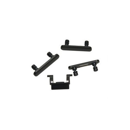 KIT TASTI LATERALI APPLE IPHONE 7 NERO (OPACO)