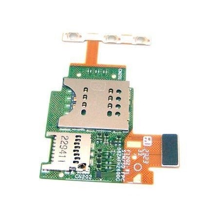 FLAT CABLE SONY XPERIA J ST26i CON LETTORE SIM CARD   MEMORY CARD
