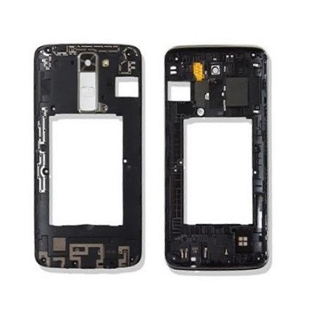 MIDDLE FRAME LG K7 X210 CON VETRINO CAMERA BIANCO