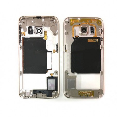 COVER CENTRALE SAMSUNG GALAXY S6 EDGE SM-G925 ORO