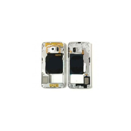COVER CENTRALE SAMSUNG GALAXY S6 EDGE SM-G925 BIANCO
