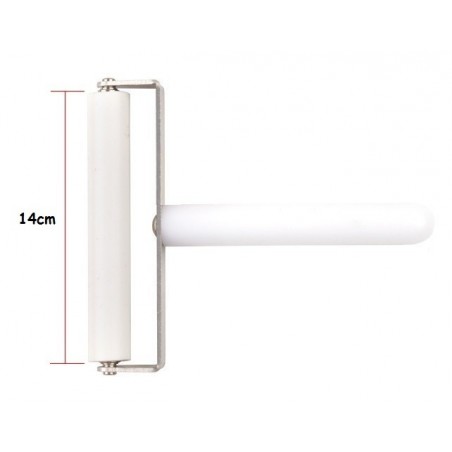 RULLO IN SILICONE PER APPLICAZIONE PELLICOLA OCA (14cm)
