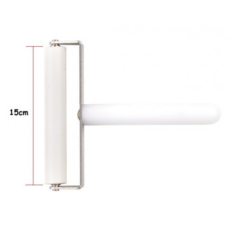 RULLO IN SILICONE PER APPLICAZIONE PELLICOLA OCA (15cm)