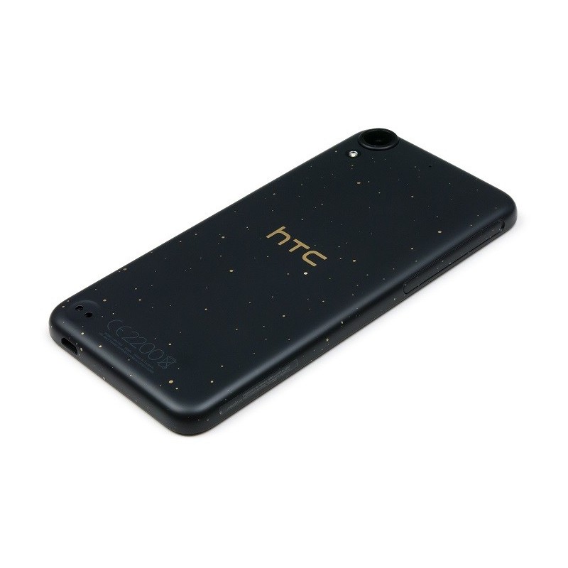 COVER BATTERIA HTC DESIRE 530 GRIGIO E LOGO GIALLO