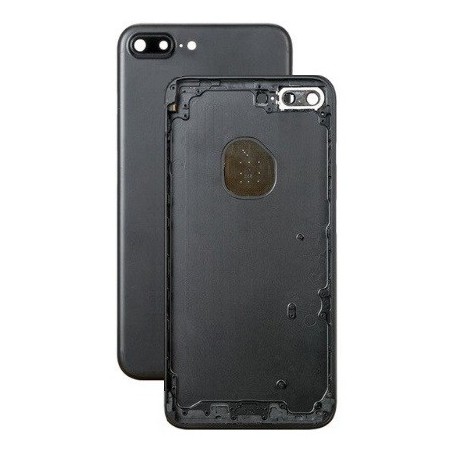 COVER POSTERIORE APPLE IPHONE 7 PLUS NERO (OPACO)