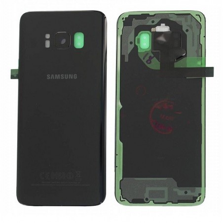 COVER BATTERIA SAMSUNG GALAXY S8 SM-G950 MIDNIGHT BLACK (NERO)