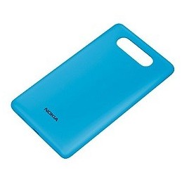 COVER BATTERIA NOKIA LUMIA 820 AZZURRO