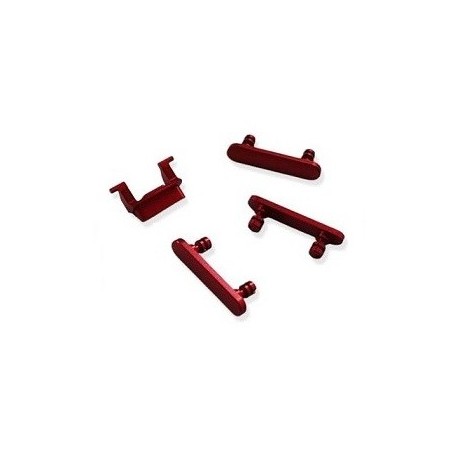 KIT TASTI LATERALI APPLE IPHONE 7 ROSSO