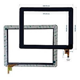 TOUCH SCREEN MEDIACOM SMARTPAD 9.7" M-MP940M NERO (S/N: 04-0970-0938)