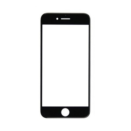 VETRO ANTERIORE APPLE IPHONE 8 NERO