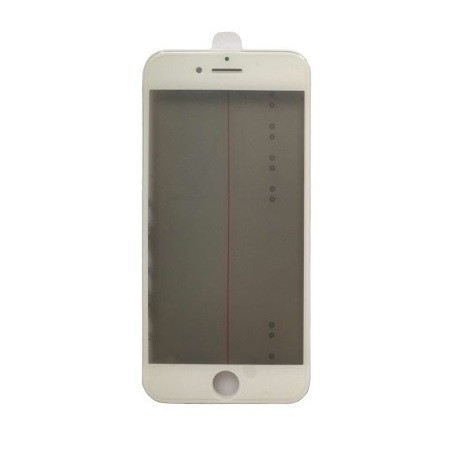 VETRO ANTERIORE APPLE IPHONE 8 BIANCO