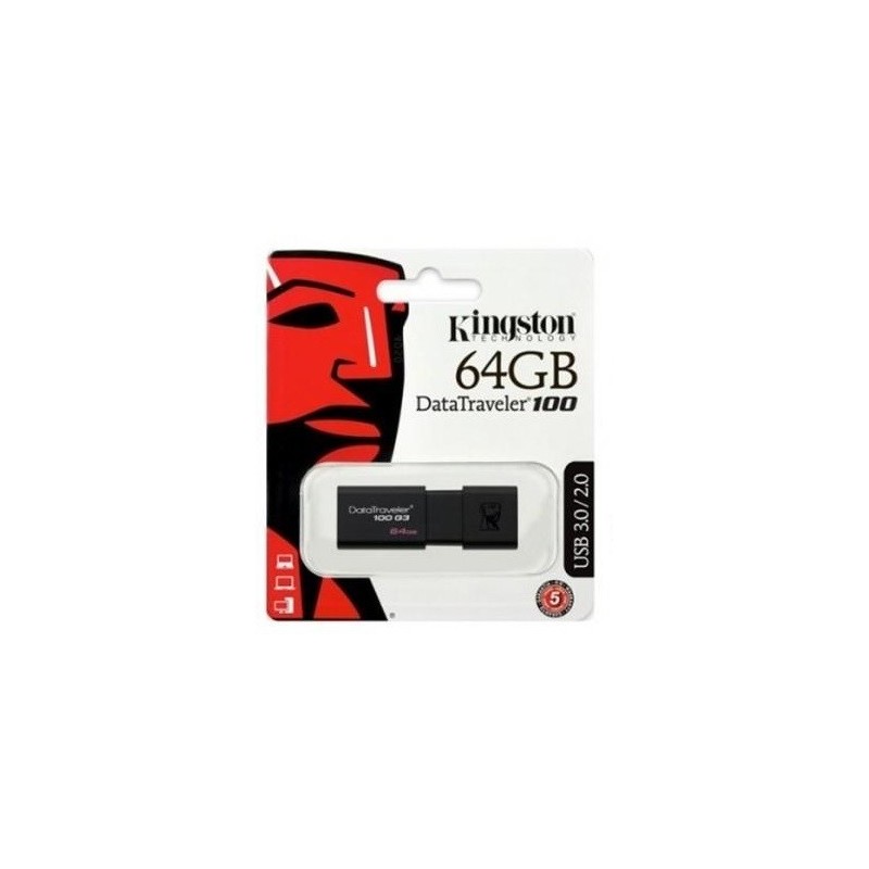 PENDRIVE KINGSTON DT100G3 64GB