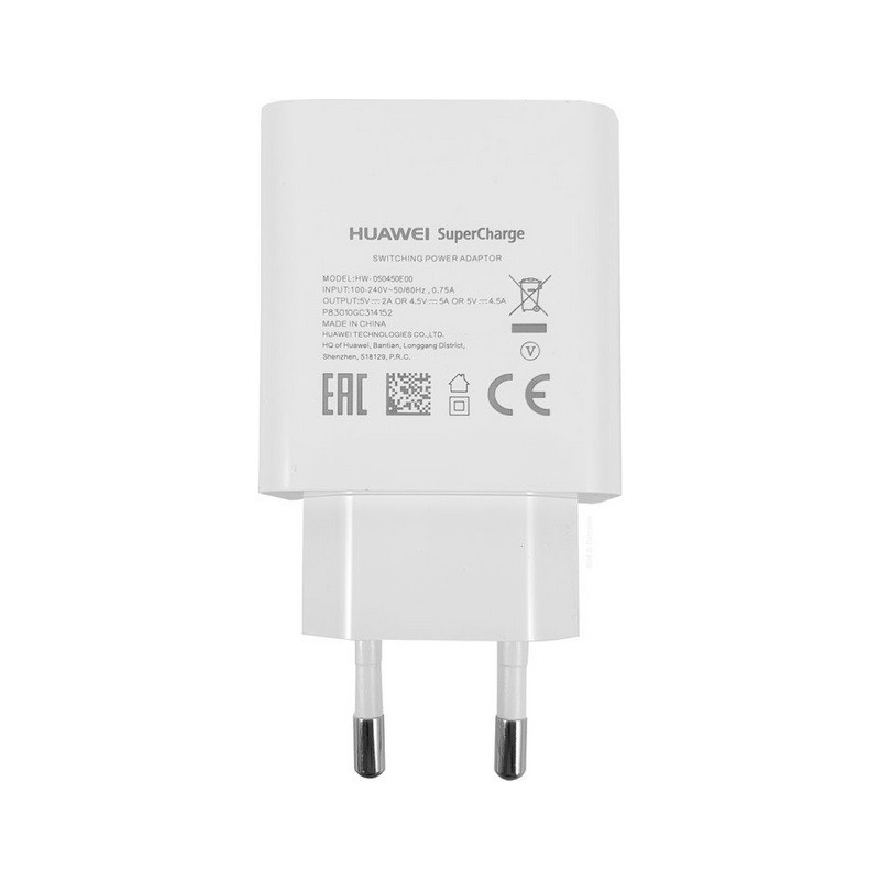 CARICABATTERIE DA RETE USB HUAWEI BIANCO HW-050450E00