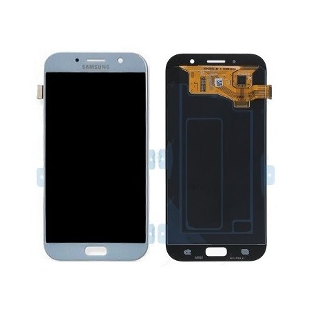 DISPLAY SAMSUNG GALAXY A7 2017 SM-A720 BLU MIST (AZZURRO)