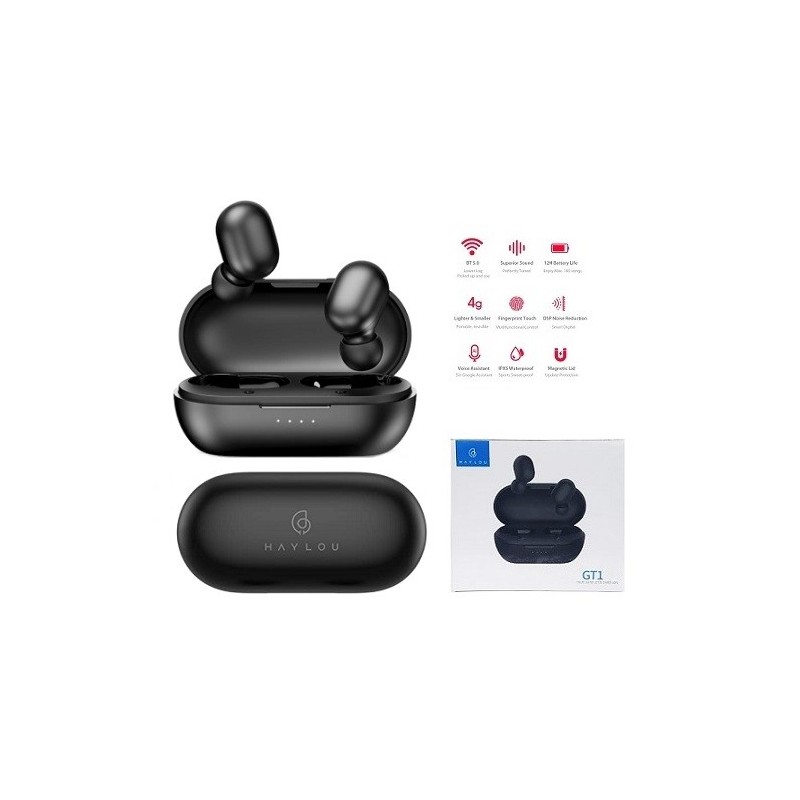 AURICOLARI BLUETOOTH XIAOMI HAYLOU GT1 NERO