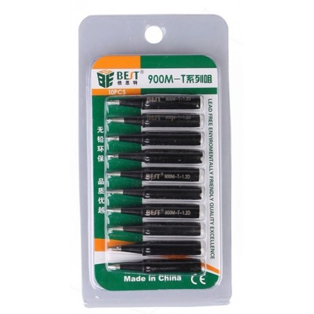 PUNTE PER STAZIONE SALDANTE BST-900M (KIT 10 PZ.)