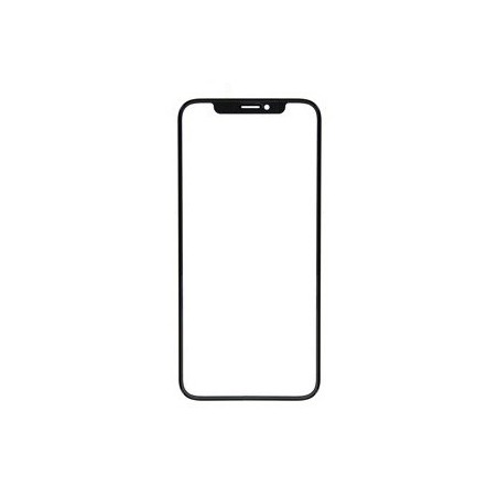 VETRO ANTERIORE APPLE IPHONE X NERO