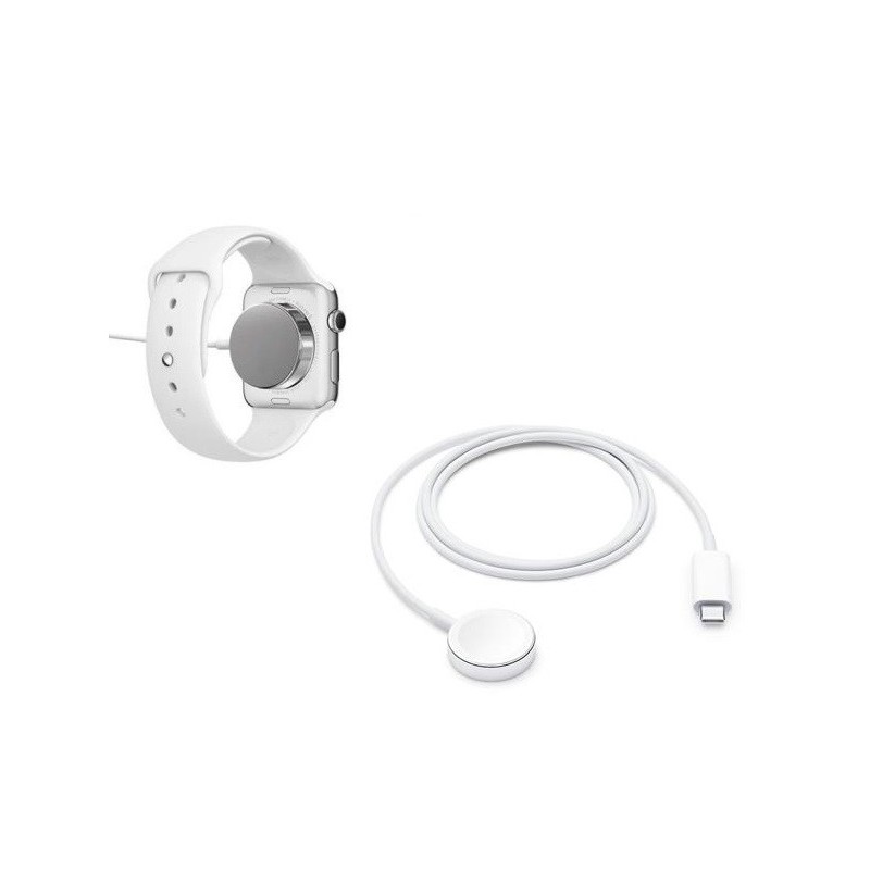 CAVO TYPE-C MAGNETICO APPLE WATCH BIANCO 1MT