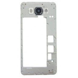 COVER CENTRALE SAMSUNG GALAXY J7 2016 SM-J710 BIANCO/SILVER