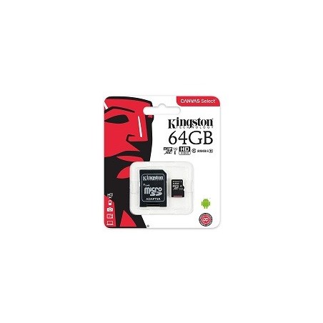MEMORIA 64GB KINGSTON MICRO SDCS2