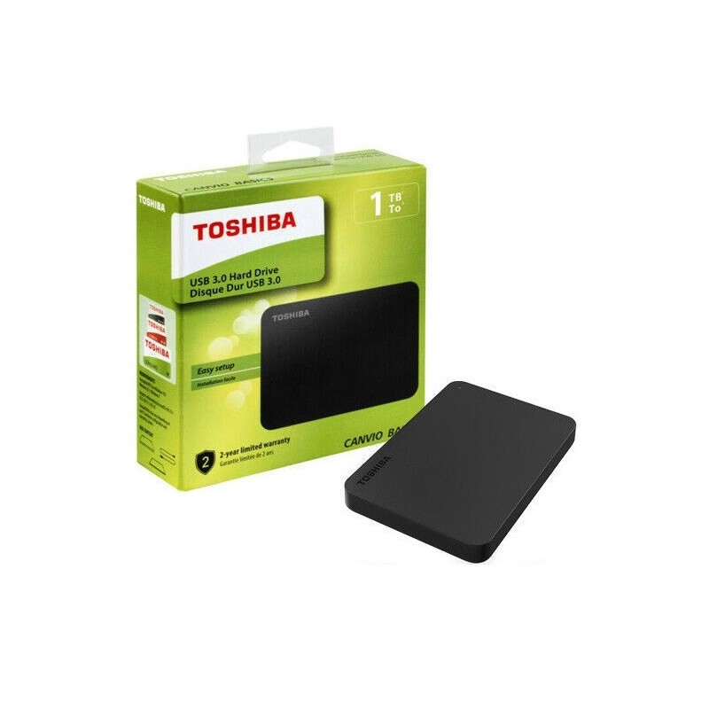 HARD DISK ESTERNO 1TB TOSHIBA CANVIO BASICS 2.5" USB 3.0