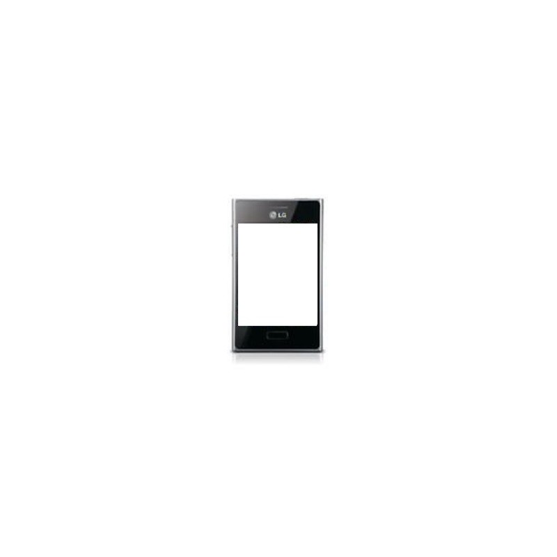 TOUCH SCREEN + FRAME LG OPTIMUS L3 E400 SILVER