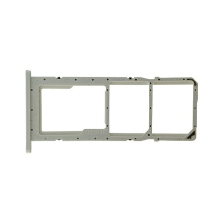 CARRELLO SIM/MICRO SD SAMSUNG GALAXY A02S SM-A025 BIANCO
