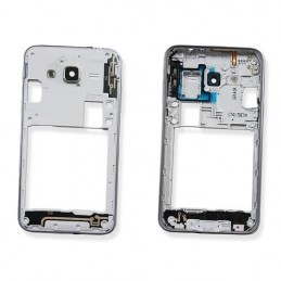 COVER CENTRALE SAMSUNG GALAXY J3 2016 SM-J320 BIANCO/SILVER