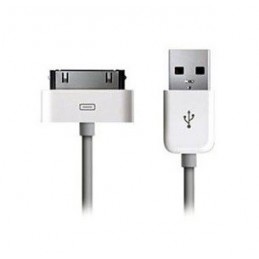 CAVO USB 30 PIN APPLE IPHONE BIANCO 1MT