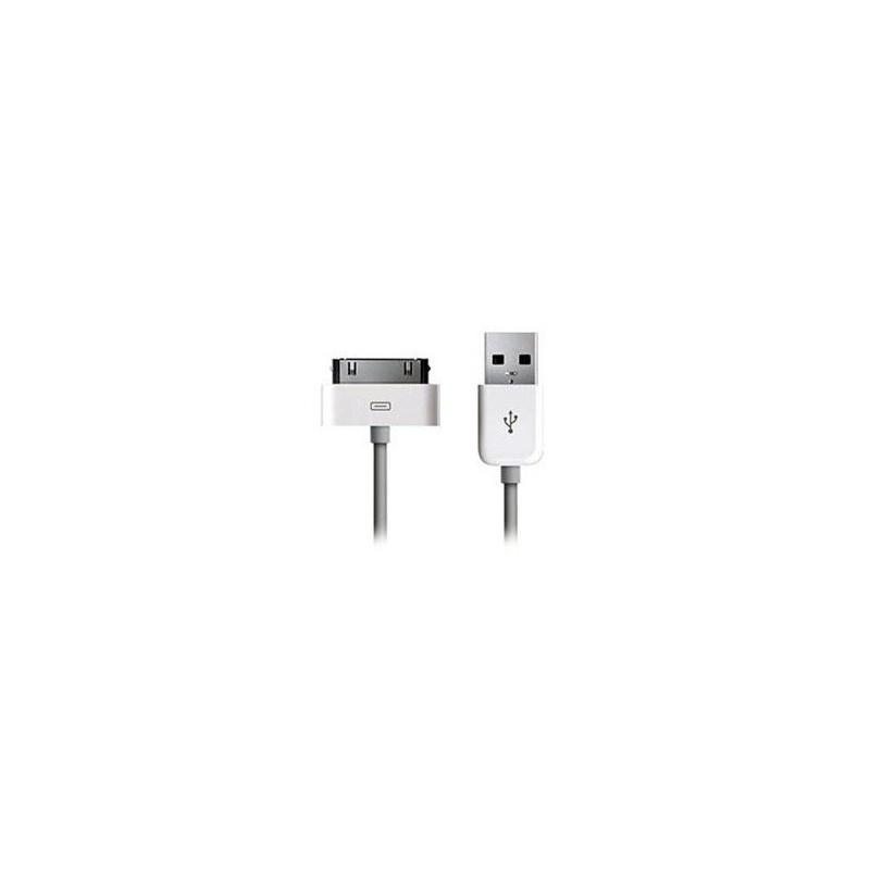 CAVO USB 30 PIN APPLE IPHONE BIANCO 1MT