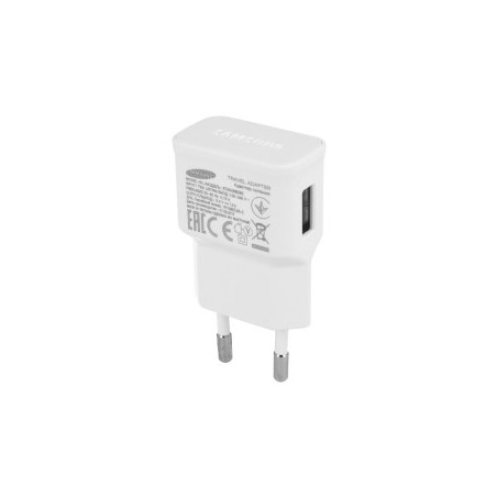CARICABATTERIE DA RETE USB SAMSUNG BIANCO ETA0U83EWE