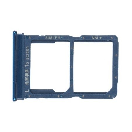 CARRELLO SIM/NM CARD HUAWEI P SMART S BLU