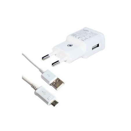 CARICABATTERIE DA RETE MICRO USB SAMSUNG BIANCO EP-TA50EWE