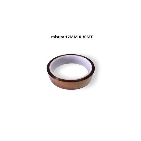 NASTRO ADESIVO KAPTON 12MMX30MT
