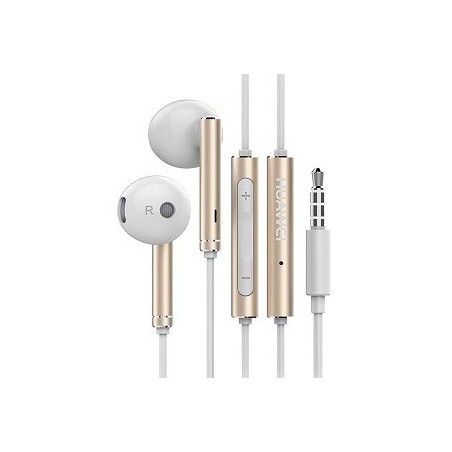 AURICOLARE HUAWEI (JACK 3.5MM) AM116 BIANCO/ORO