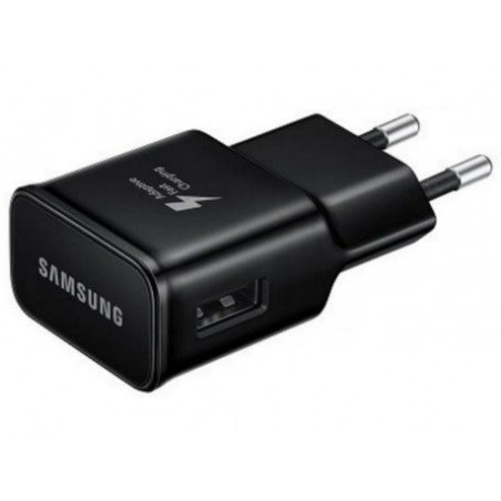 CARICABATTERIE DA RETE USB SAMSUNG NERO EP-TA20EBE