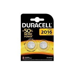 BATTERIA AL LITIO 3 VOLT A BOTTONE CR2016  DURACELL