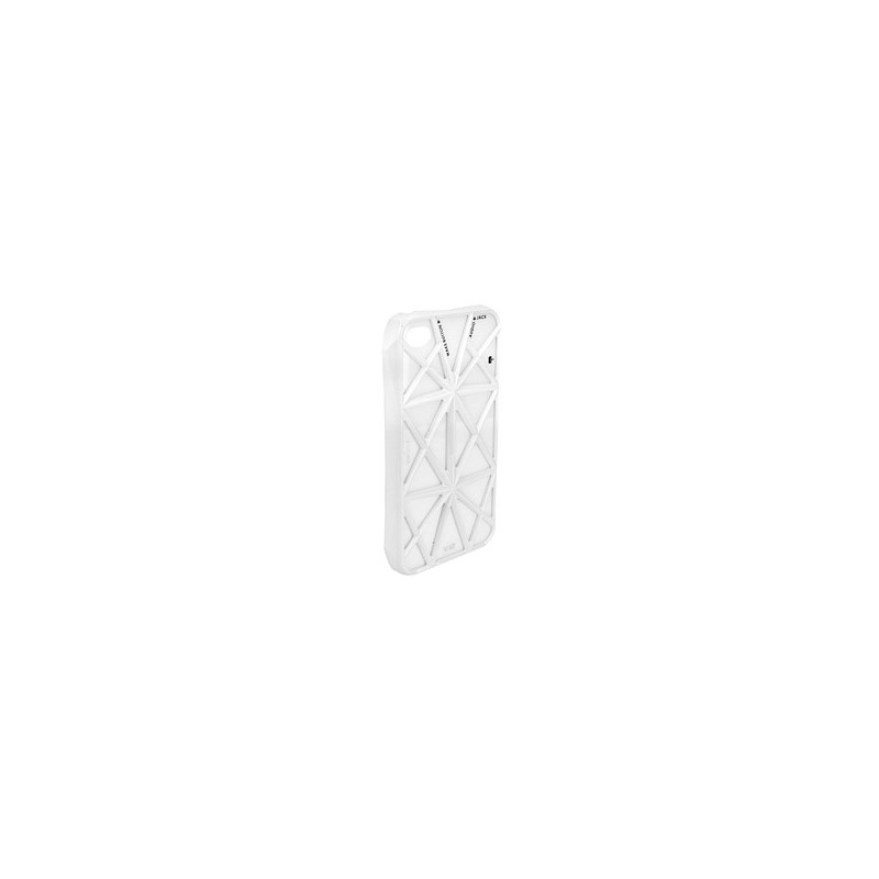 COVER PROTEZIONE APPLE IPHONE 4 / 4S - AVENTADOR BIANCO