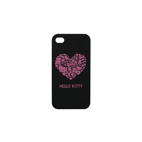 COVER PROTEZIONE APPLE IPHONE 4 / 4S - HELLO KITTY NERO
