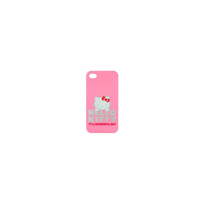 COVER PROTEZIONE APPLE IPHONE 4 / 4S - HELLO KITTY ROSA