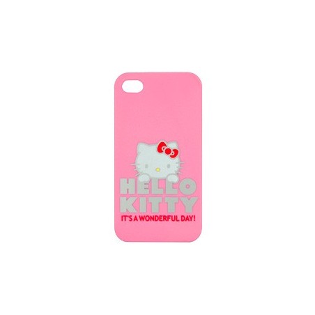 COVER PROTEZIONE APPLE IPHONE 4 / 4S - HELLO KITTY ROSA
