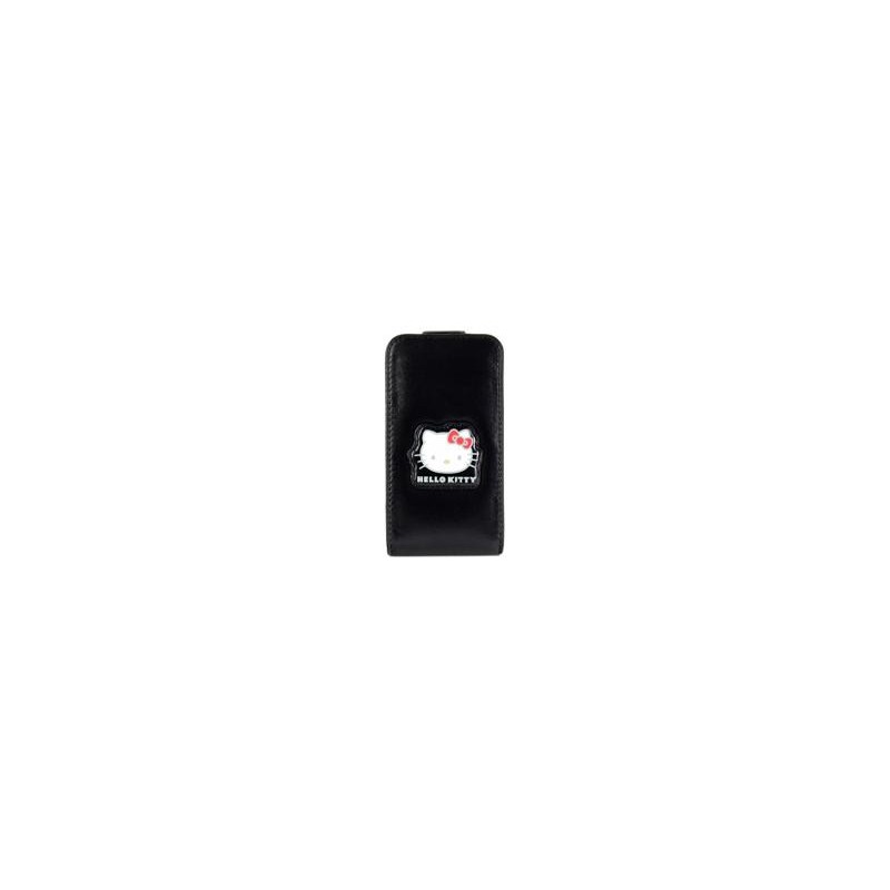 CUSTODIA APPLE IPHONE 3G / 3GS - IN PELLE HELLO KITTY NERA CUSTODIA APPLE IPHONE 3G / 3GS - IN PELLE HELLO KITTY NERA