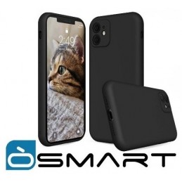 COVER PROTEZIONE APPLE IPHONE 12 PRO MAX - TPU NERO (FULL CAMERA)