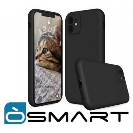 COVER PROTEZIONE APPLE IPHONE 12 PRO MAX - TPU NERO (FULL CAMERA)