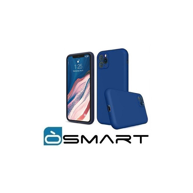 COVER PROTEZIONE APPLE IPHONE 12 PRO MAX - TPU BLU (FULL CAMERA)