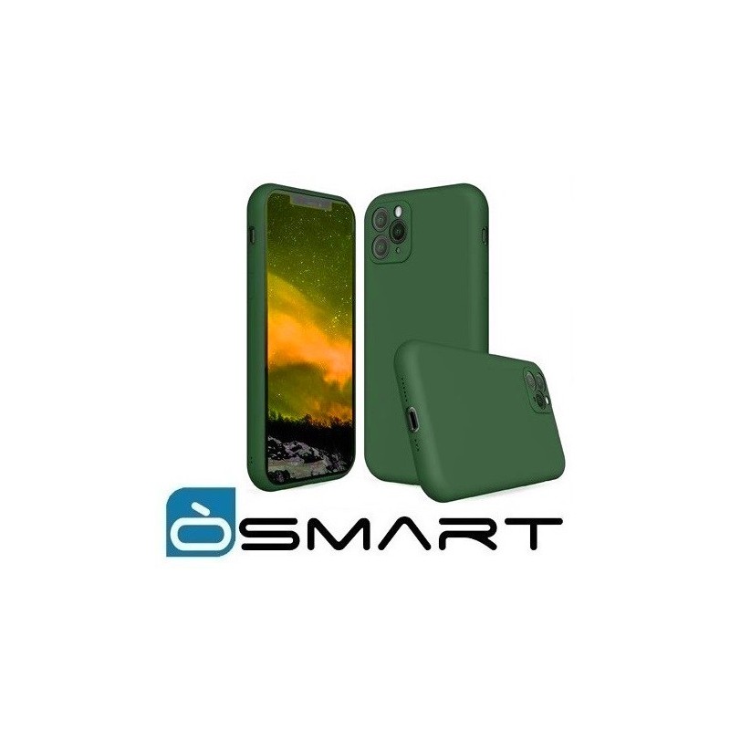 COVER PROTEZIONE APPLE IPHONE 11 PRO MAX - TPU VERDE MILITARE (FULL CAMERA)