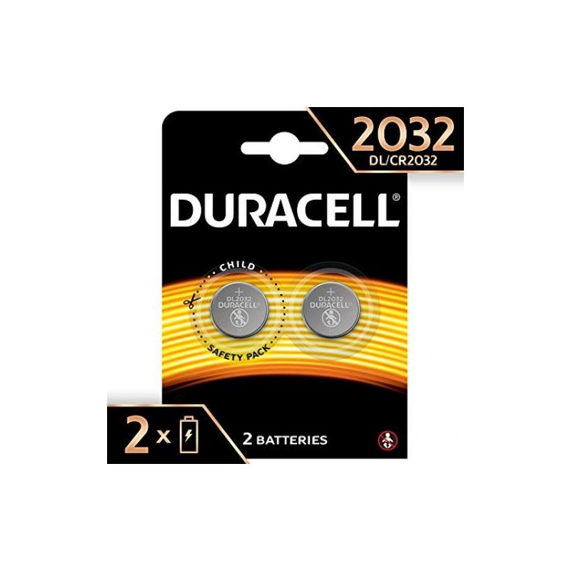 BATTERIA AL LITIO 3 VOLT A BOTTONE CR2032 DURACELL