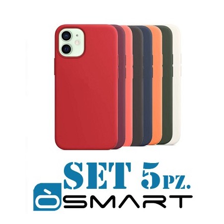 COVER PROTEZIONE APPLE IPHONE 13 PRO MAX - TPU (SET 5 PZ.)